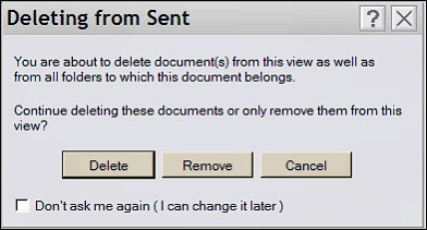 ͼ 2. �� Sent ��ɾ��ʱ�ĶԻ���