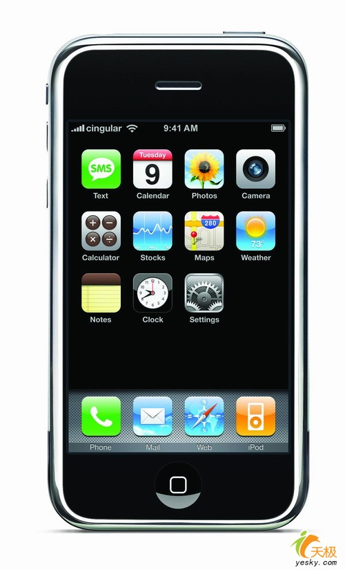 苹果公司推出iPhone引发电话全新变革