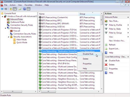 WindowsVista防火墙安全攻略(下)