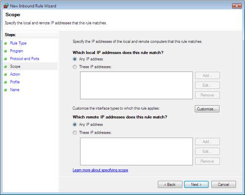 WindowsVista防火墙安全攻略(下)(2)