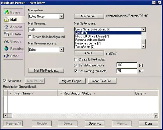 Register Person �Ի���