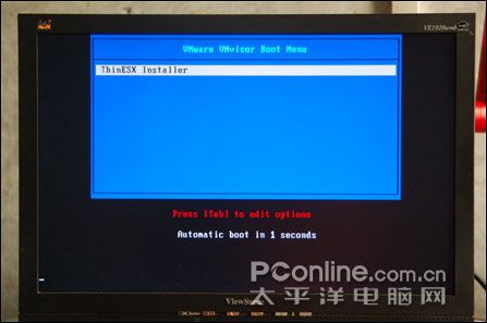 安装ESX SERVER 3i 安装ESX SERVER 3i