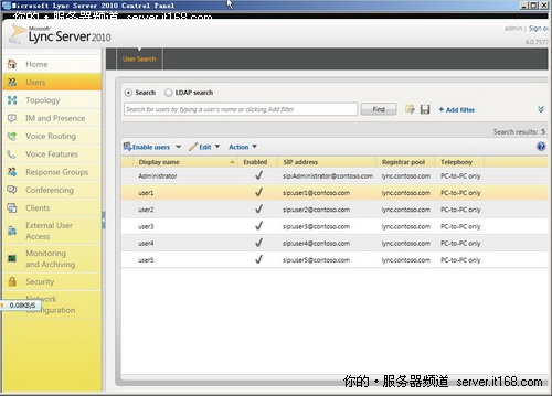 Lync Server 2010实战之域管理员