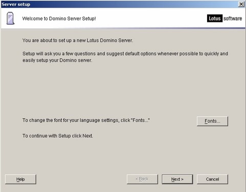 IBMLotusDominoServer首次配置详解