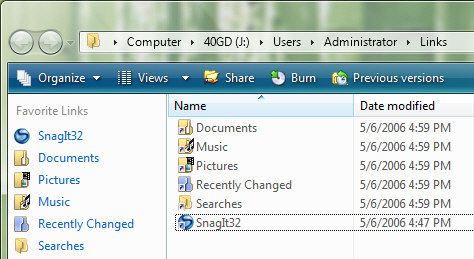 体验Windows Vista操作系统资源管理器