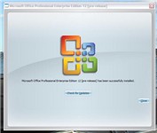 清晰截图抢鲜:Office 12官方版Beta 1