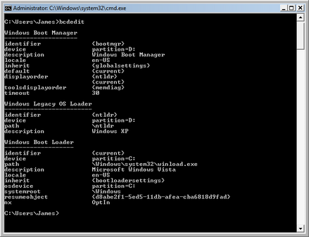 如何双启动Windows XP和Vista系统