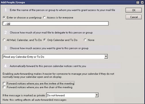 Add People/Groups 对话框