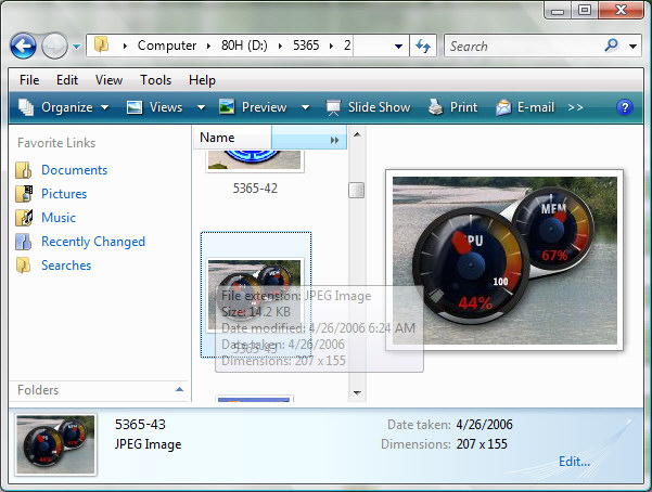 体验Windows Vista操作系统资源管理器