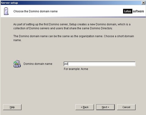 IBMLotusDominoServer首次配置详解
