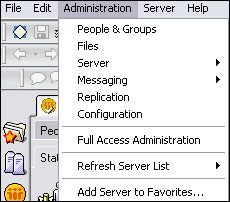 Full Access Administration 选项