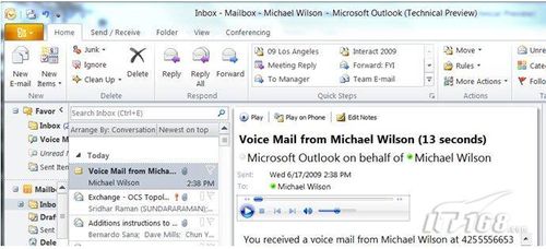 Exchange 2010 最终测试版使用体验