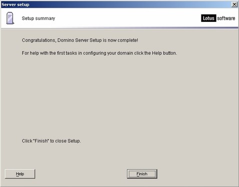 IBMLotusDominoServer首次配置详解