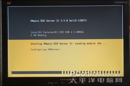 安装ESX SERVER 3i